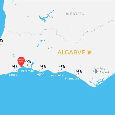 Prainha Calm Retreat In Apartment Alvor